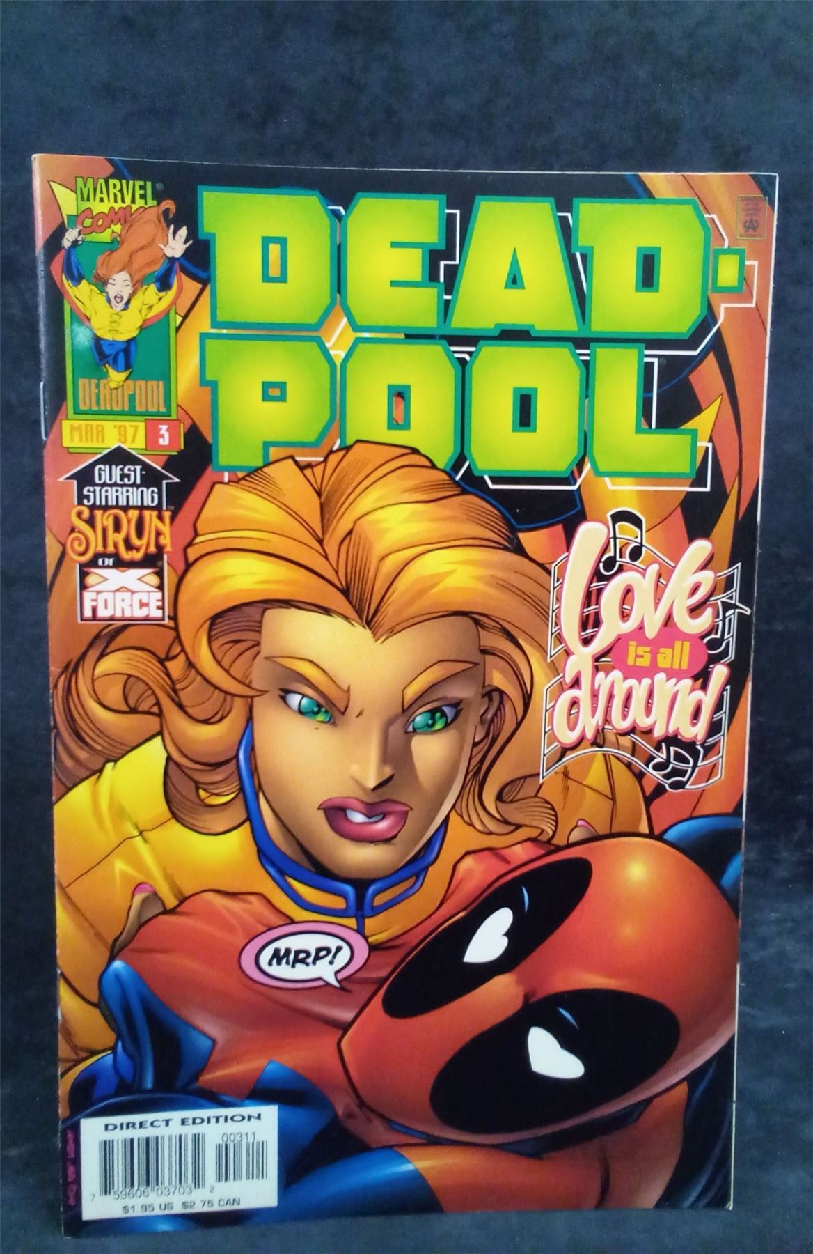 Deadpool #3 1997 Marvel Comics Comic Book