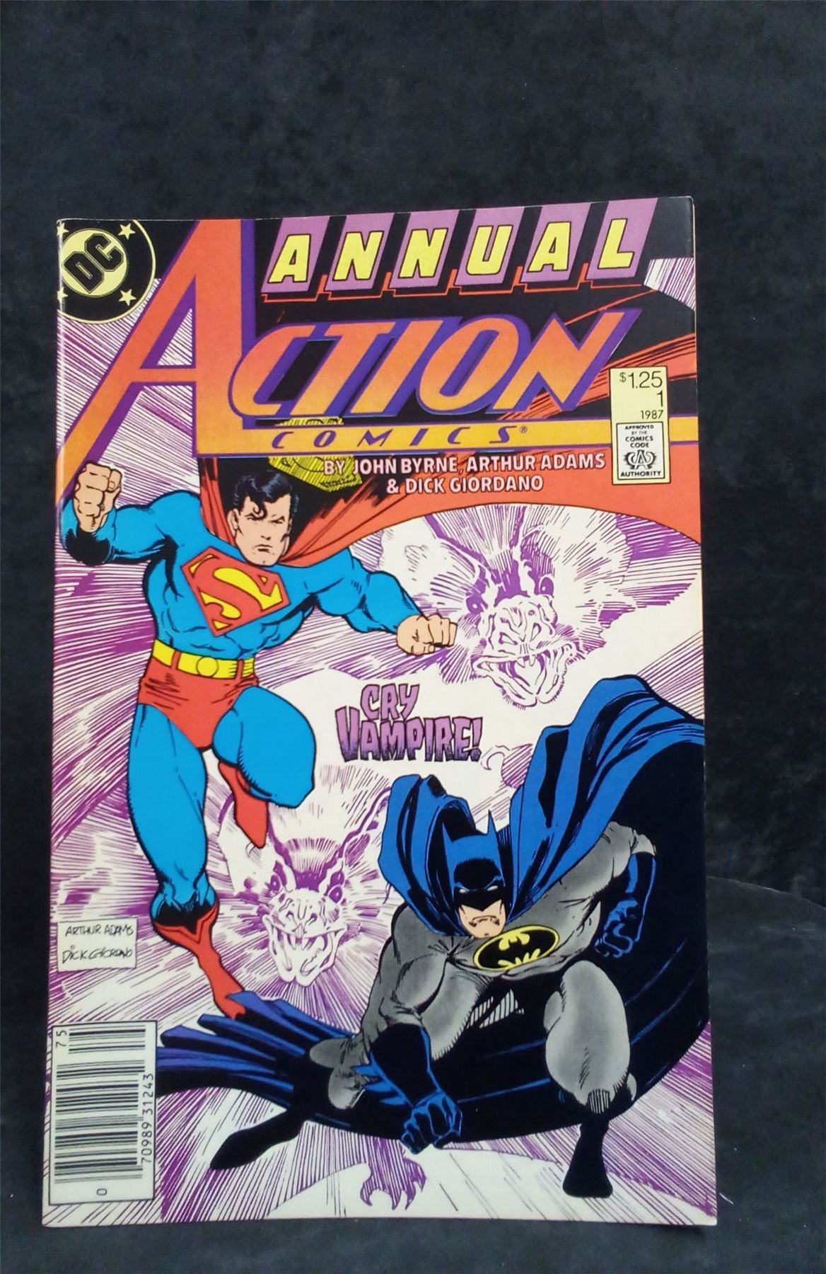Action Comics Annual #1 1987 DC Comics Comic Book