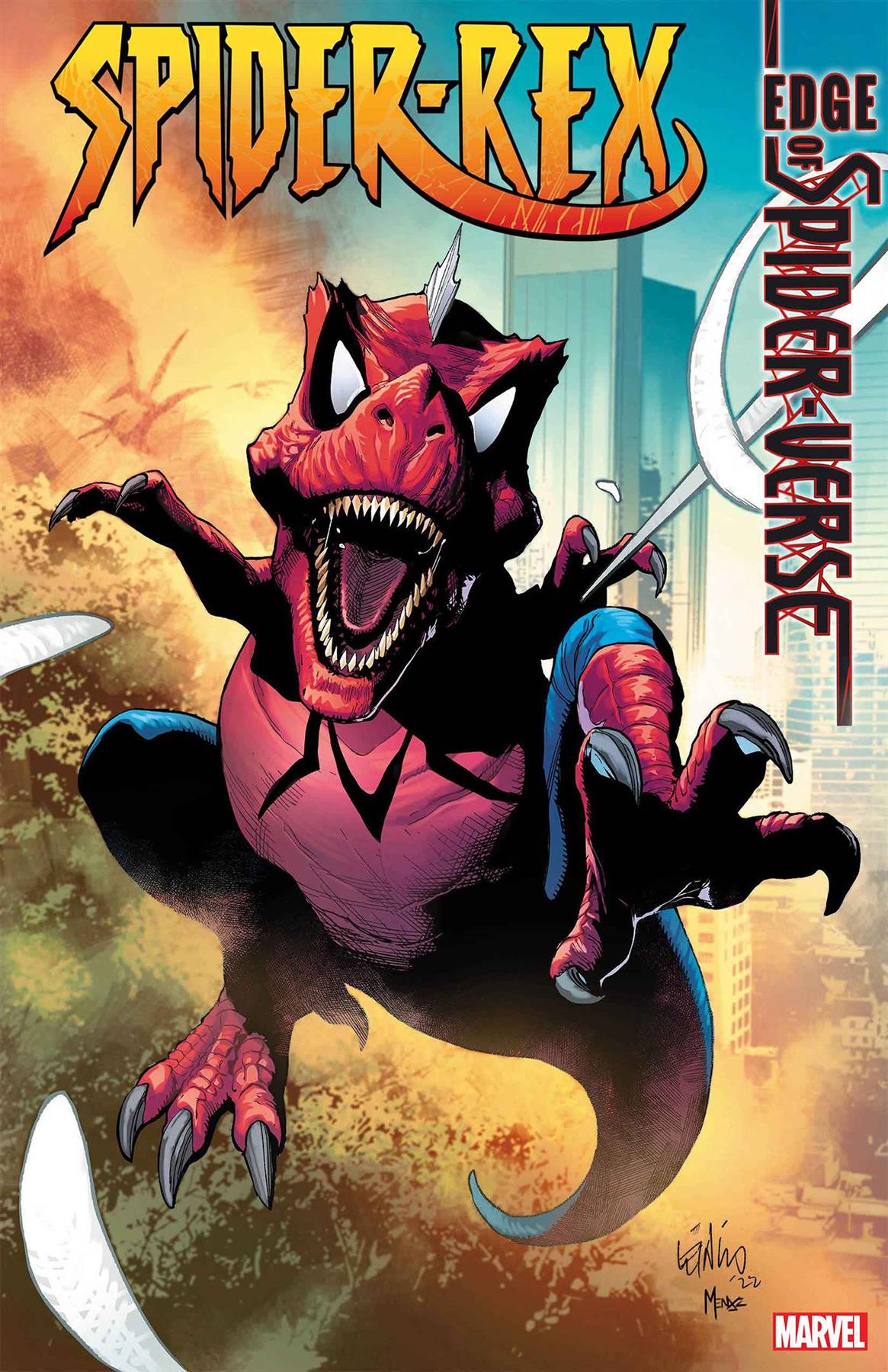 Edge Of Spider-verse #1 (of 5) Yu Spider-rex Var Marvel Prh Comic Book