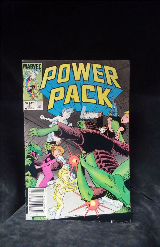 Power Pack #4 1984 Marvel Comics Comic Book