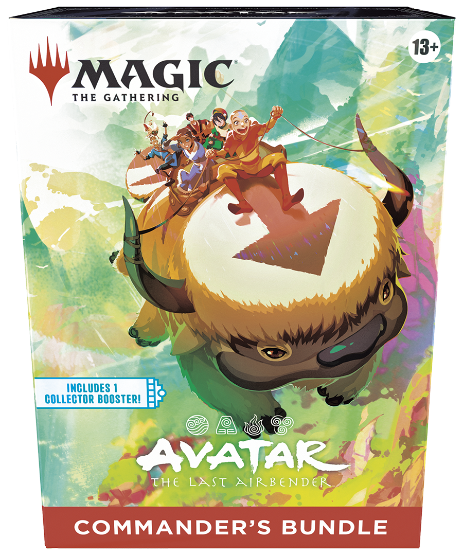 MTG TCG Universes Beyond Avatar the Last Air Bender Commander Gift Bundle By Wizards of the Coast