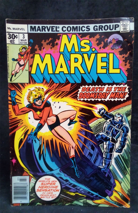 Ms. Marvel #3 (1977 Marvel Comics Comic Book