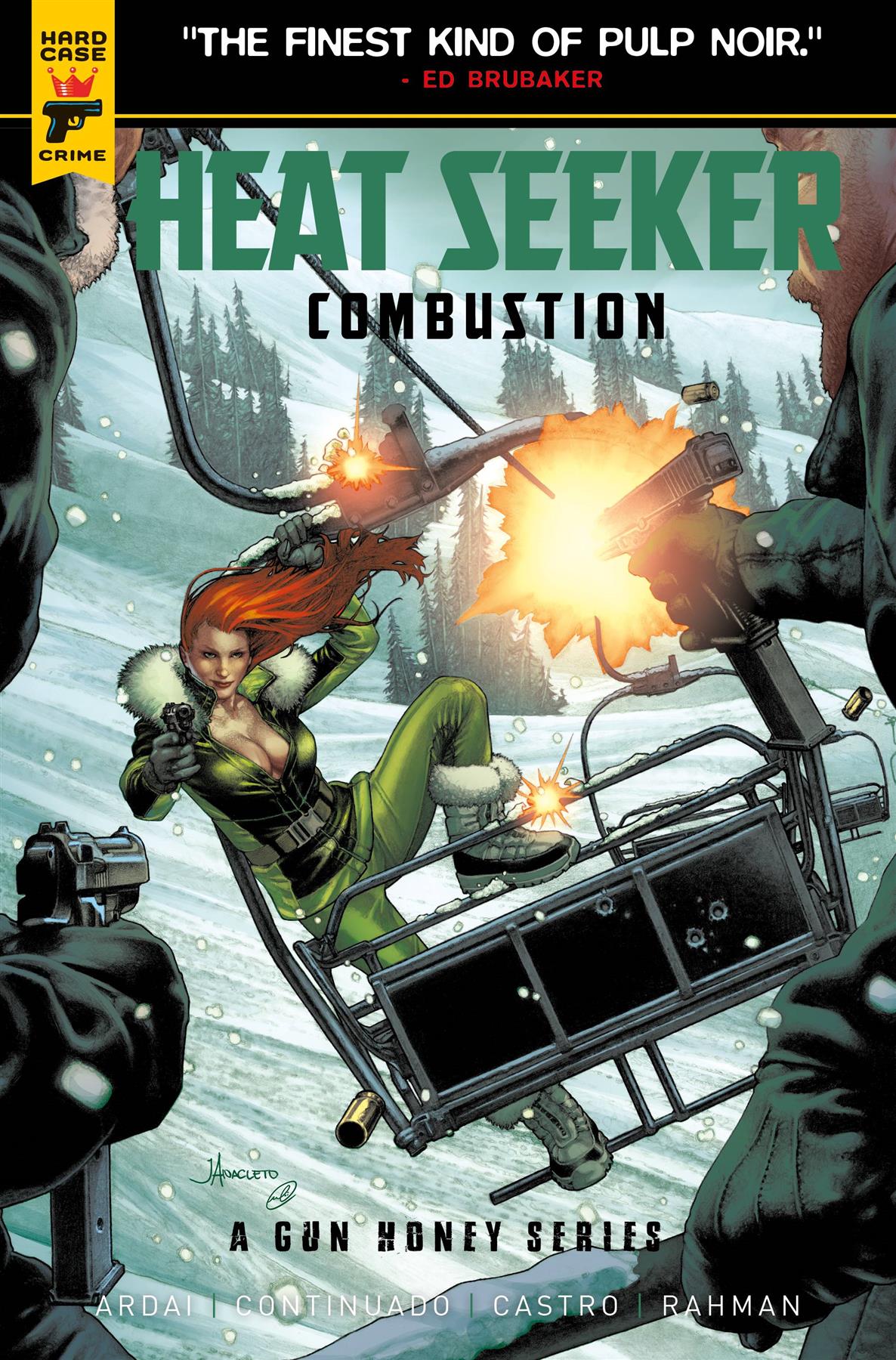 Heat Seeker Combustion Gun Honey Series #2 Cvr B Anacleto Cvr B Anacleto Titan Comics Comic Book 2024