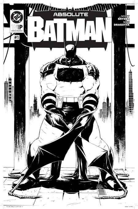 Dc W.i.p. Absolute Batman #1 DC Comics Comic Book