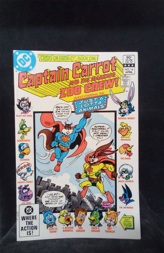 Captain Carrot and His Amazing Zoo Crew #14 1983 DC Comics Comic Book