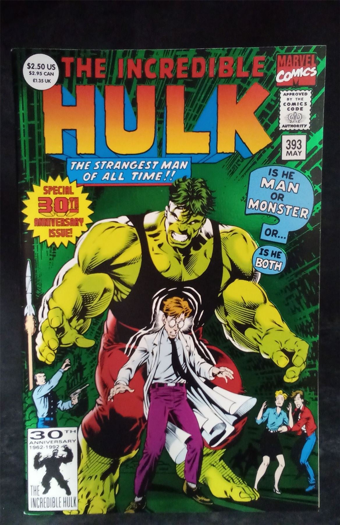 The Incredible Hulk #393 1992 Marvel Comic Book