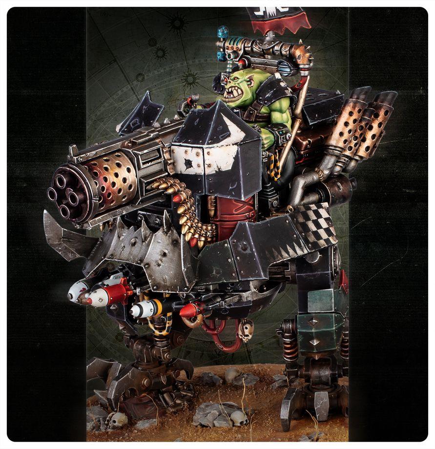 Warhammer 40k- Orks: Big Mek Dakkarig 50-81 by Games Workshop