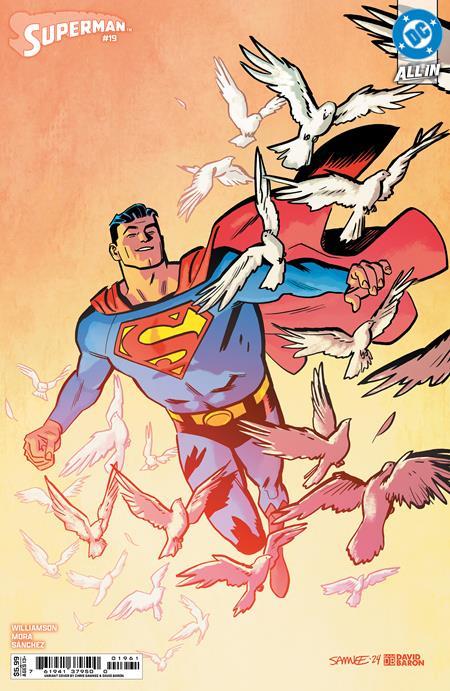 Superman #19 Cvr D Chris Samnee Card Stock Var DC Comics Comic Book