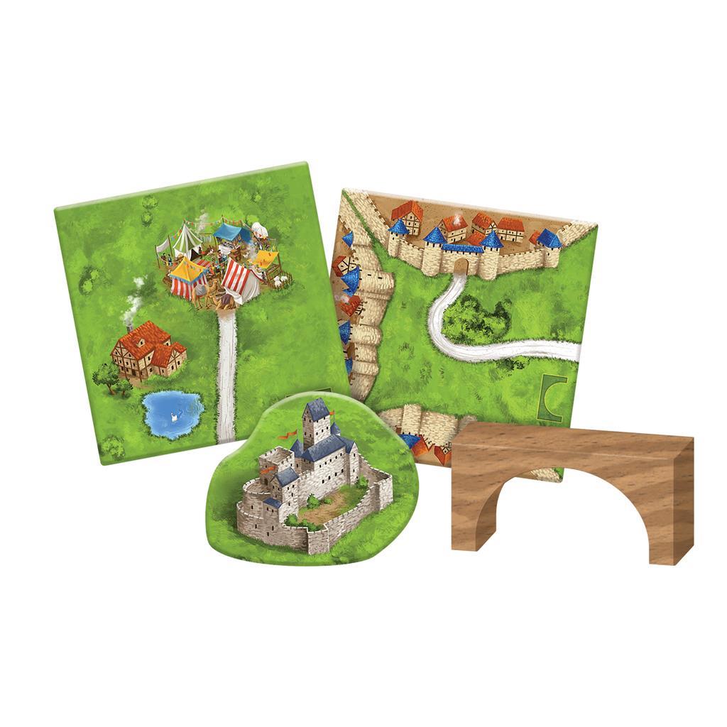 Carcassonne Exp 8: Castles and Bazaars Board Game by Z-Man Games