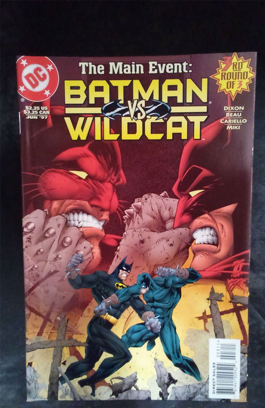 Batman/Wildcat #3 1997 DC Comics Comic Book
