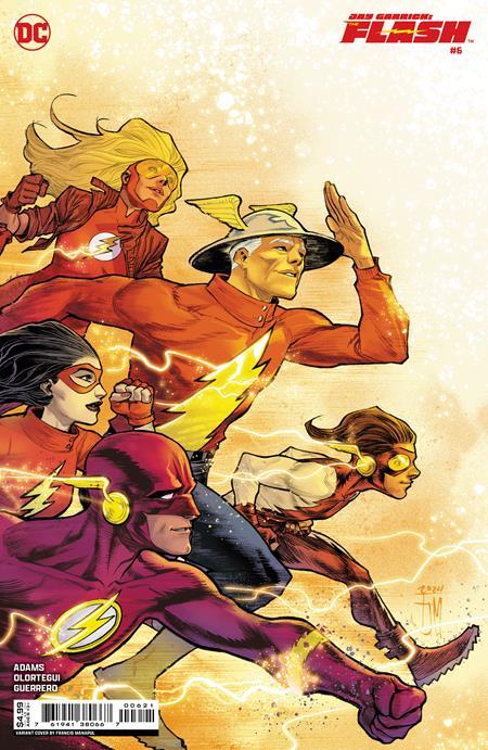 Jay Garrick The Flash #6 (of 6) Cvr B Francis Manapul Card Stock Var DC Comics Comic Book