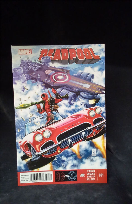 Deadpool #21 2014 Marvel Comics Comic Book