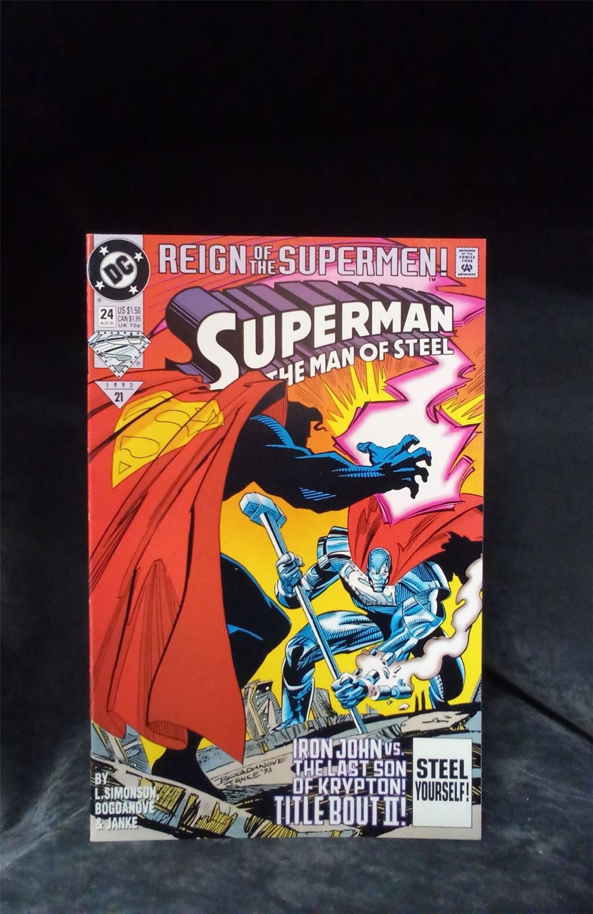 Superman: The Man of Steel #24 1993 DC Comics Comic Book