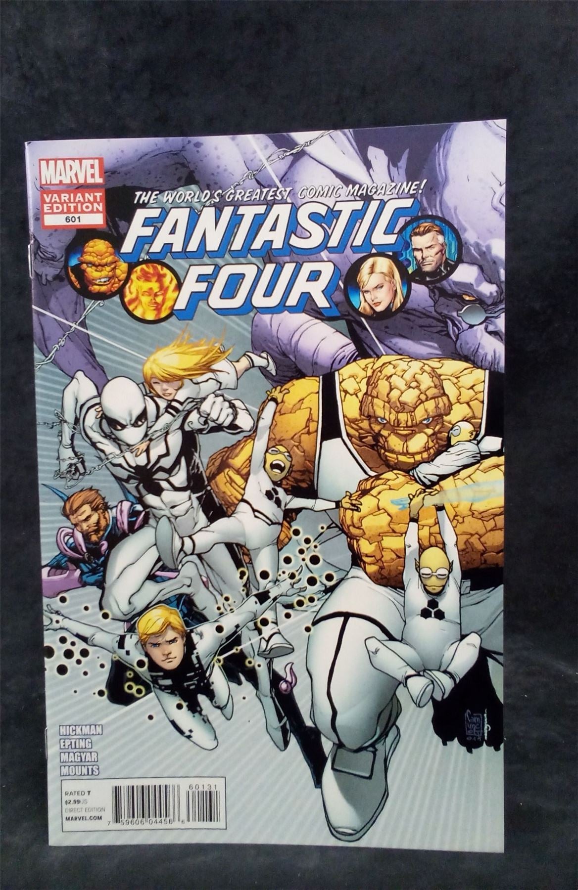 Fantastic Four #601 Variant Connecting Cover 2012 Marvel Comics Comic Book