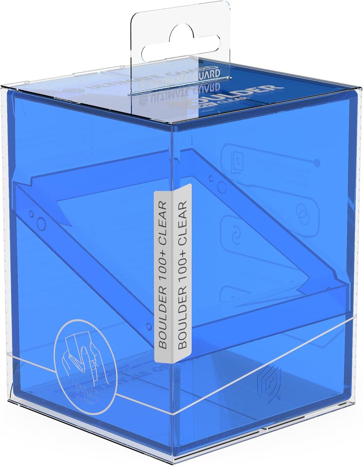 Ultimate Guard Deck Case - Boulder 100+ Clear - Sapphire