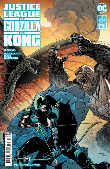 Justice League Vs Godzilla Vs Kong #3 (of 7) Cvr A Drew Johnson DC Comics Comic Book