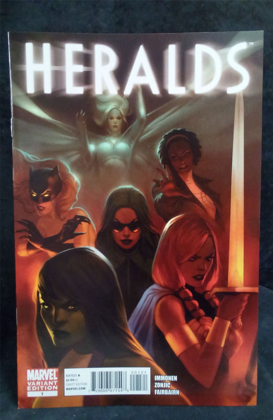 Heralds #1 Variant Cover 2010 Marvel Comics Comic Book