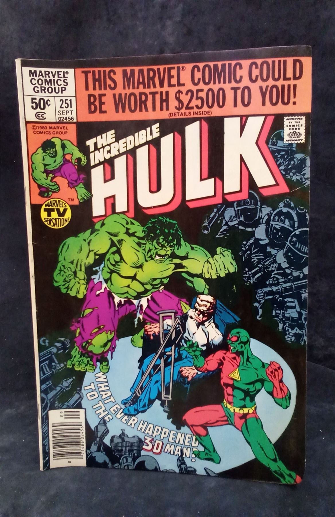 The Incredible Hulk #251 1980 Marvel Comics Comic Book