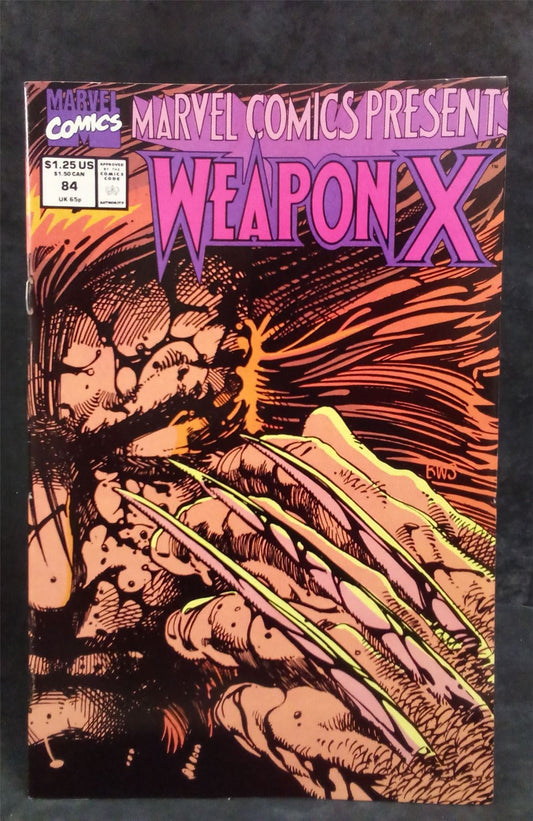 Marvel Comics Comics Presents #84 1991 Marvel Comics Comic Book