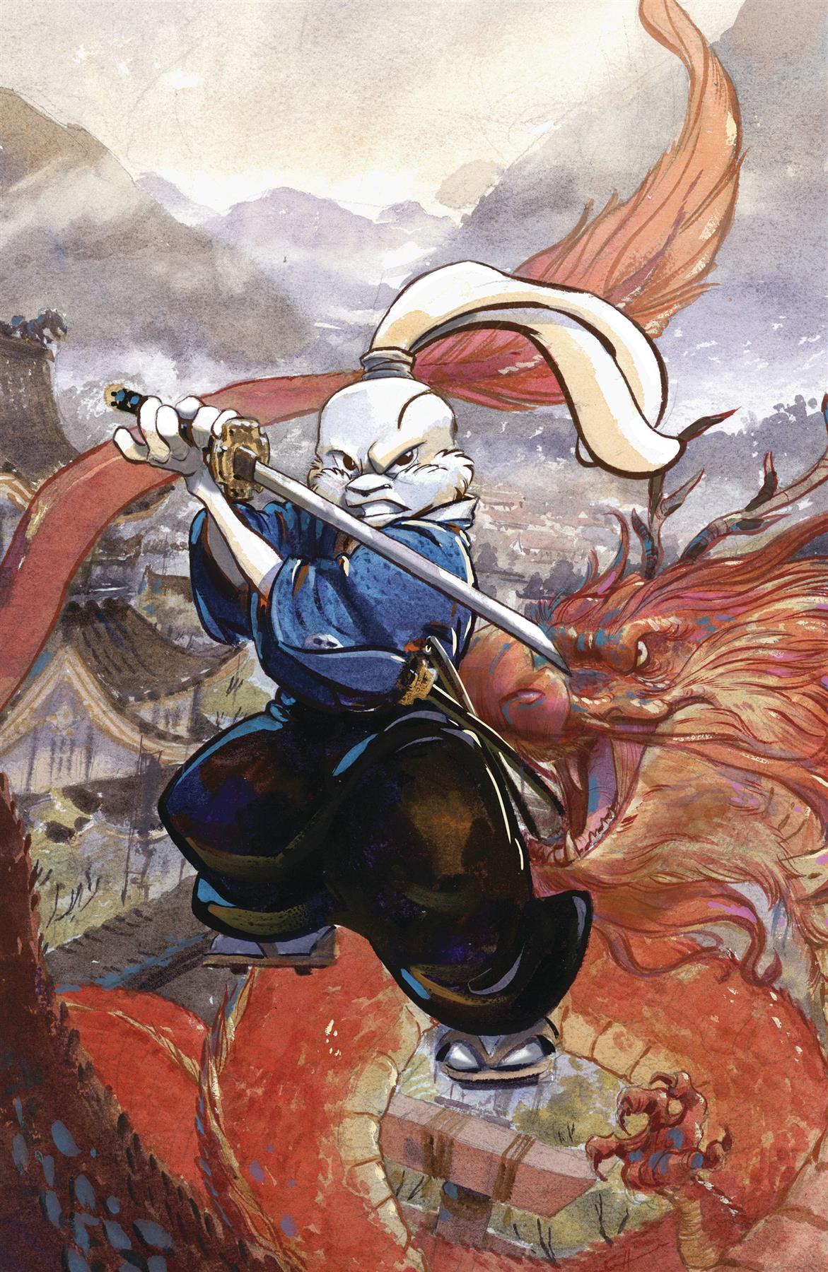Mighty Morphin Power Rangers Usagi Yojimbo #1 Cvr H Unlock ( Boom! Studios Comic Book