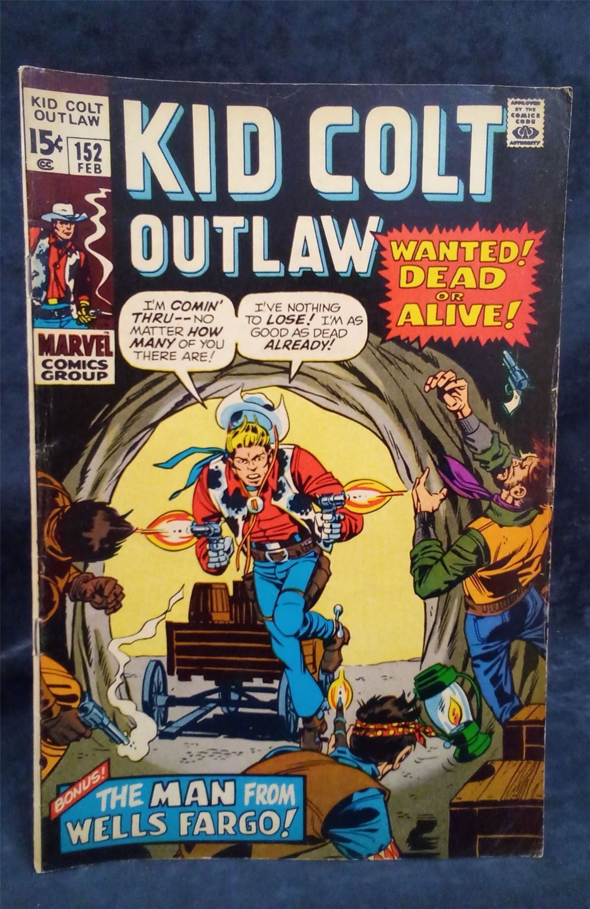 Kid Colt Outlaw #152 1971 Marvel Comics Comic Book