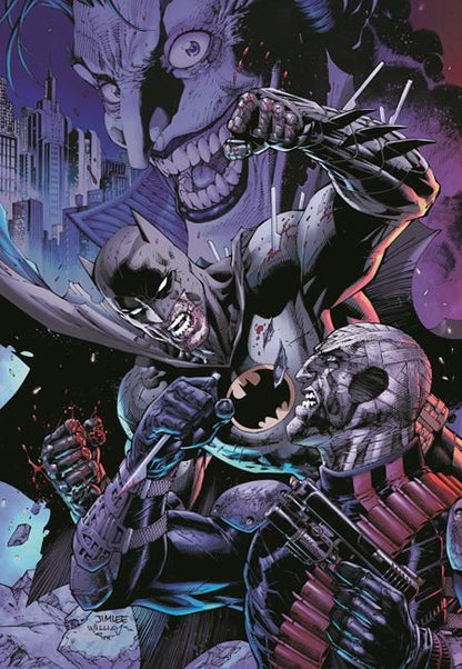 Batman #158 Cvr B Jim Lee & Scott Williams Connecting Card Stock Var (1 Of 2)  DC Comics Comic Book