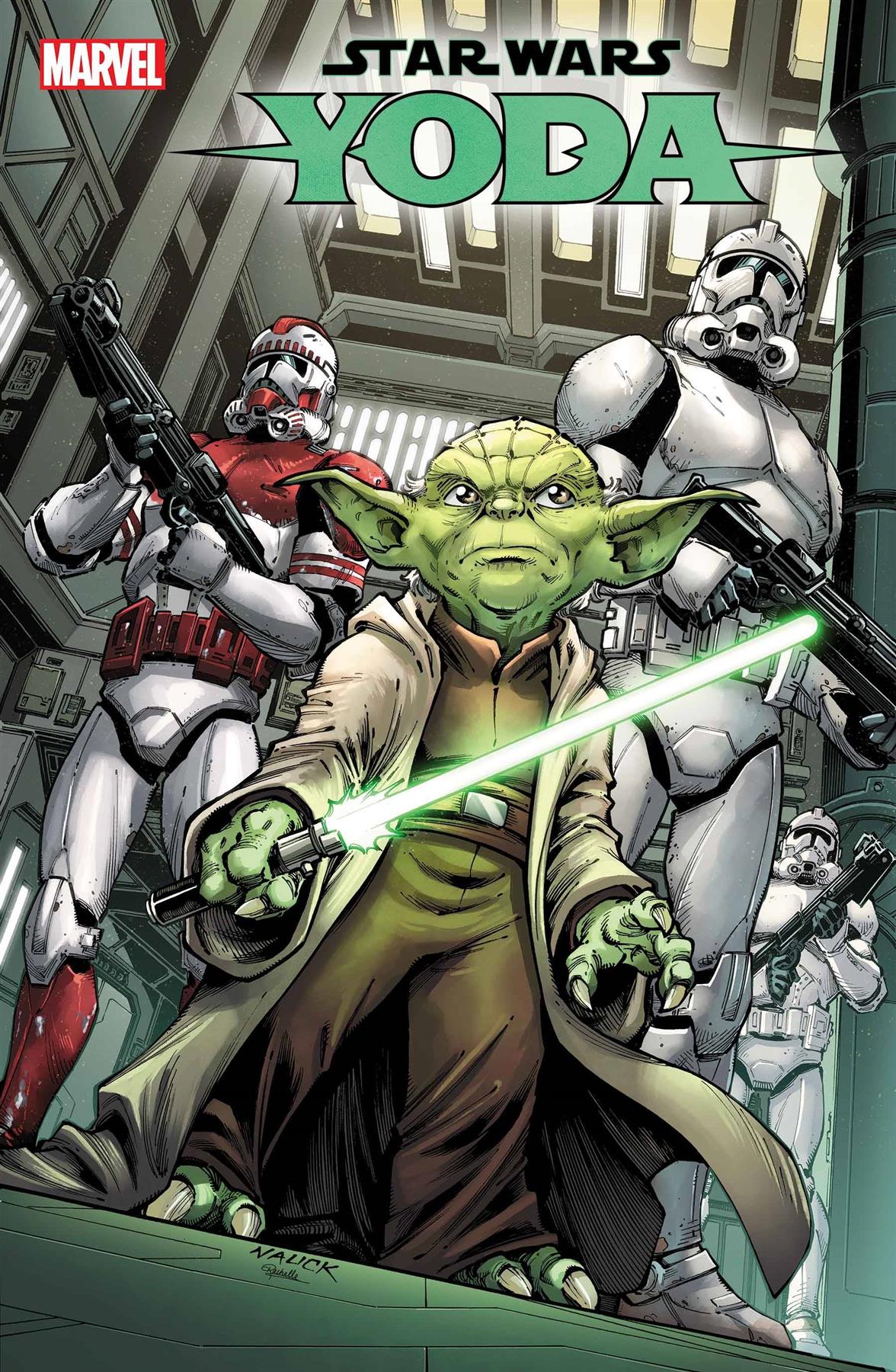 Star Wars Yoda #7 Nauck Var Marvel Prh Comic Book
