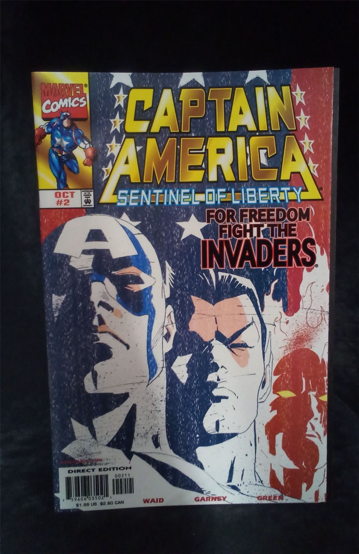 Captain America: Sentinel of Liberty #2 1998 Marvel Comics Comic Book