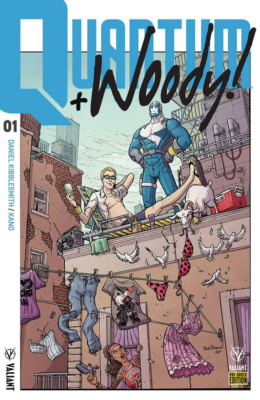 Quantum & Woody (Cvr F Pre-order Ed Bundle) Valiant Entertainment Llc Comic Book