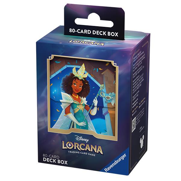 Disney Lorcana Shimmering Skies Deck Box Tiana TCG