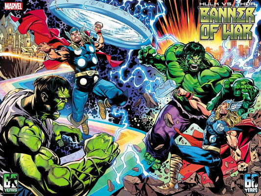 Hulk Vs Thor Banner War Alpha #1 Shaw Wrpad Connecting Var () Marvel Prh Comic Book 2022