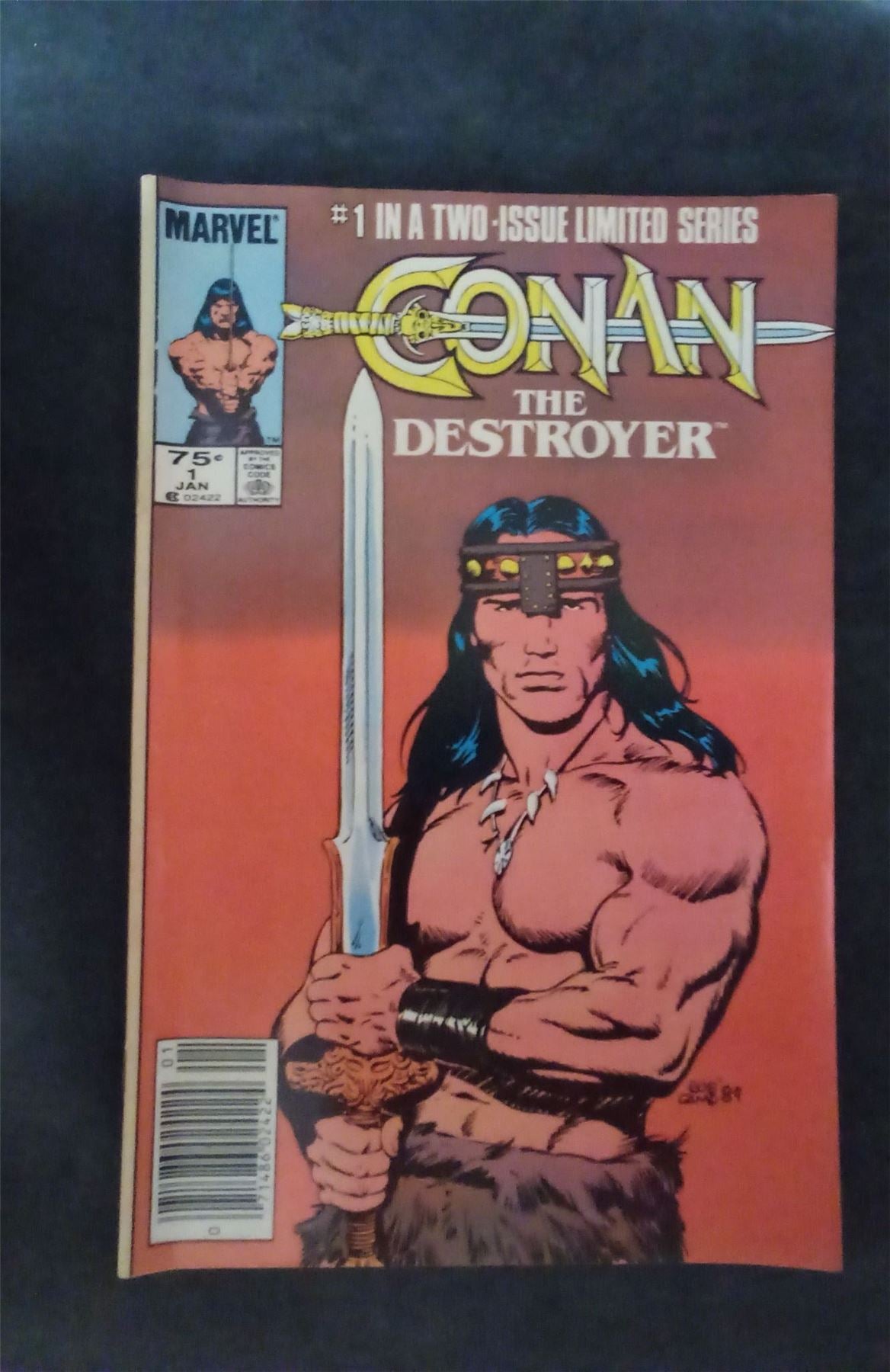 Conan the Destroyer #1 1985 marvel Comic Book