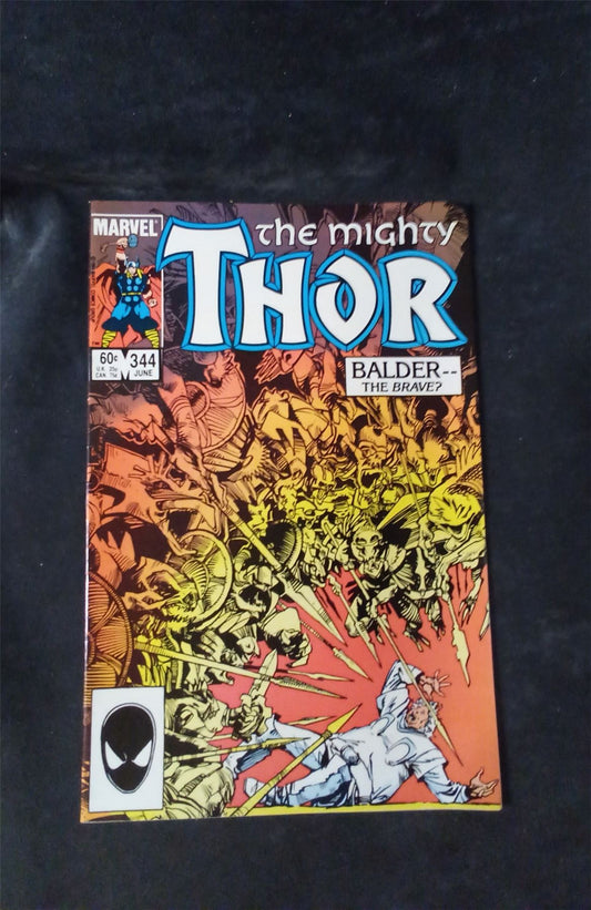 Thor #344 1984 marvel Comic Book