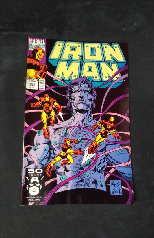 Iron Man #269 Direct Edition 1991 marvel Comic Book