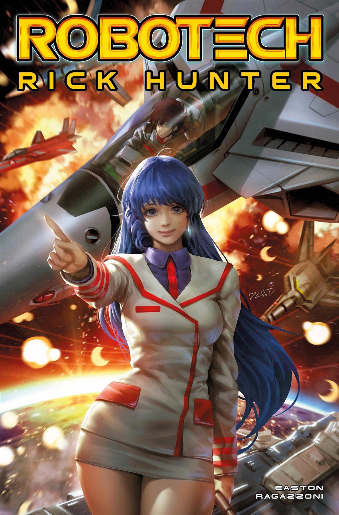 Robotech Rick Hunter #1 (of 4) Cvr B Chew Titan Comics Comic Book
