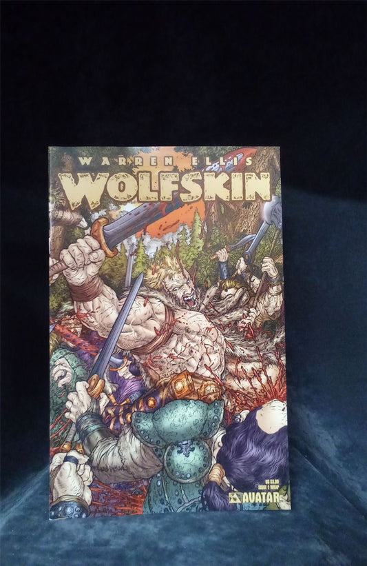 Warren Ellis Wolfskin #1 Wraparound Edition 2006 Avatar Press Comic Book
