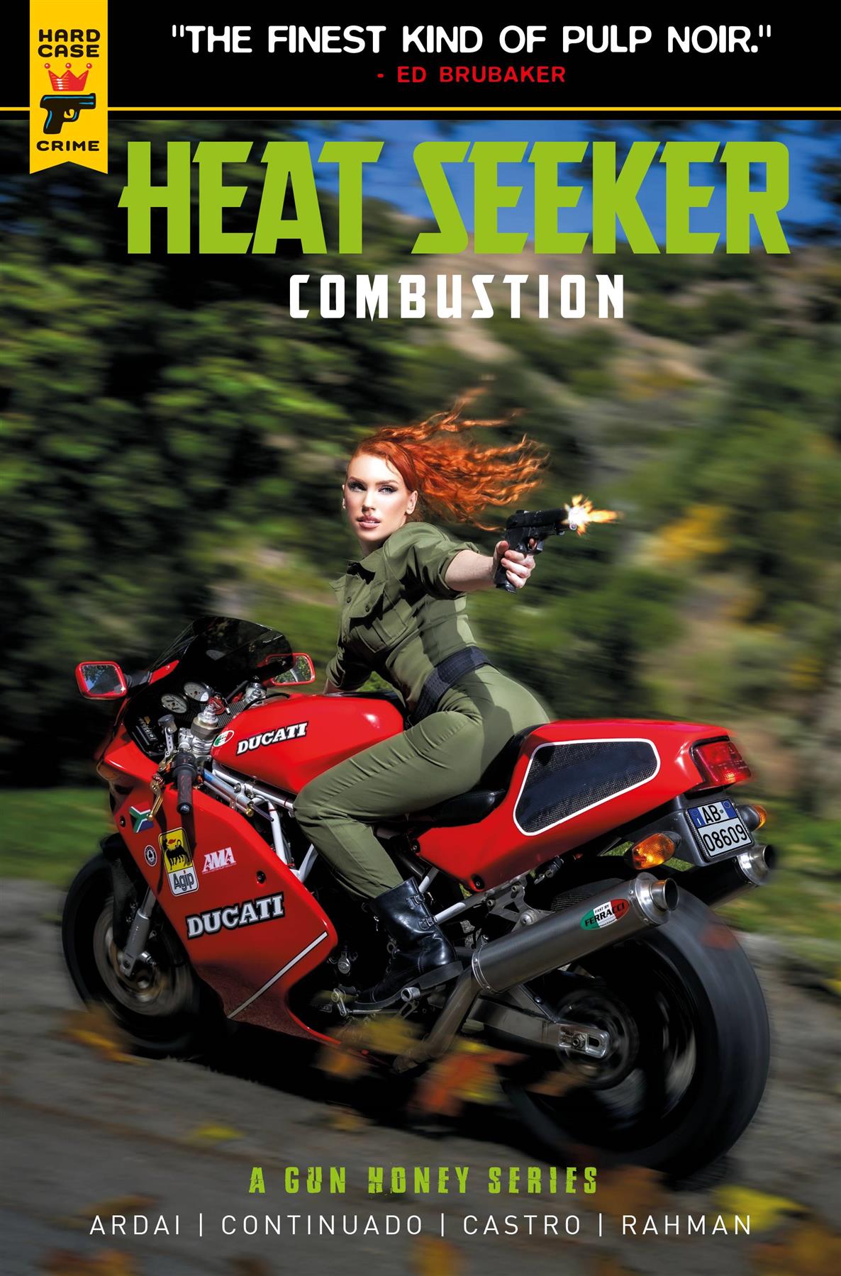 Heat Seeker Combustion Gun Honey Series #4 Cvr D Photo (mr) Titan Comics Comic Book