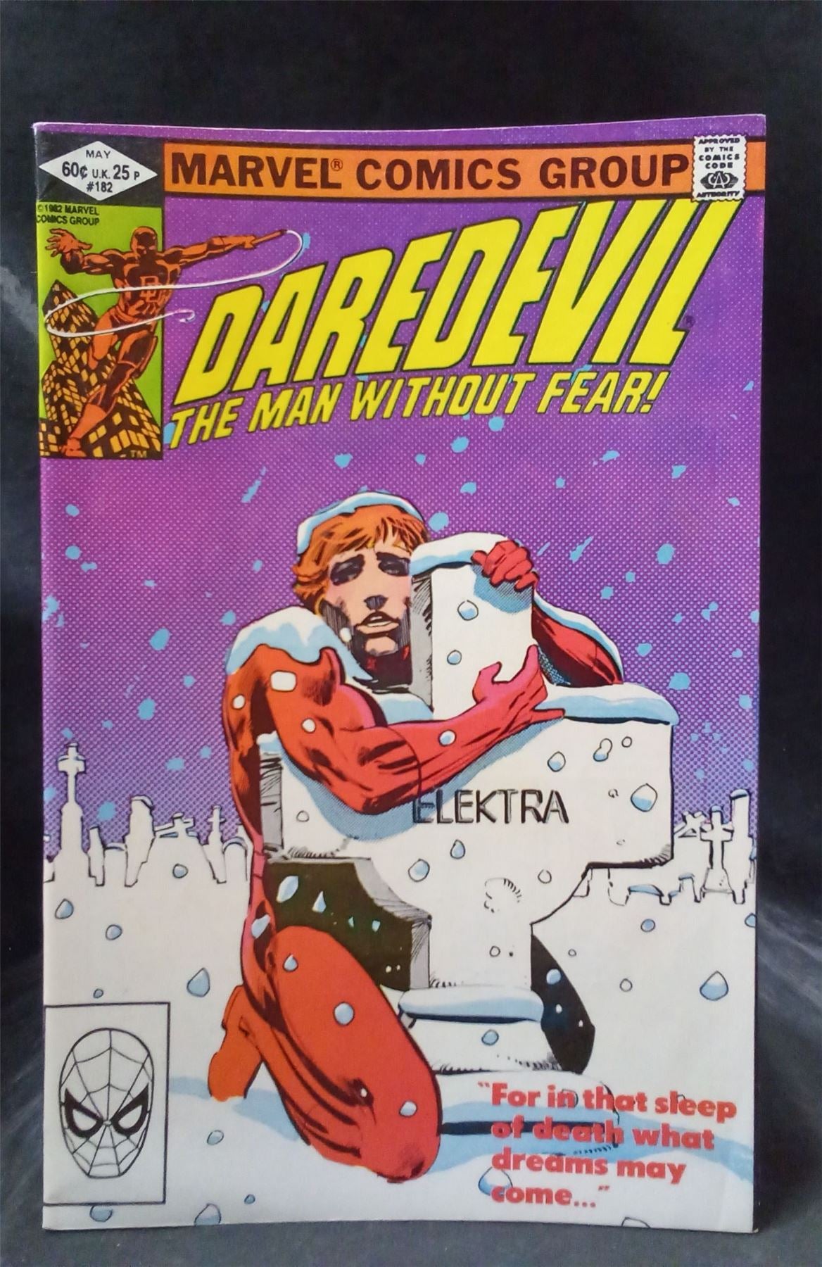 Daredevil #182 1982 Marvel Comics Comic Book