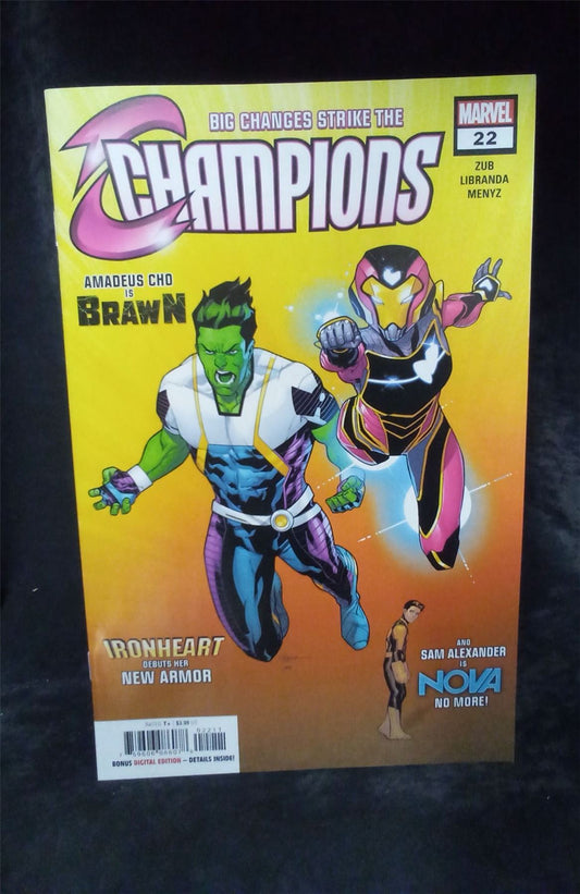 Champions #22 2018 Marvel Comics Comic Book