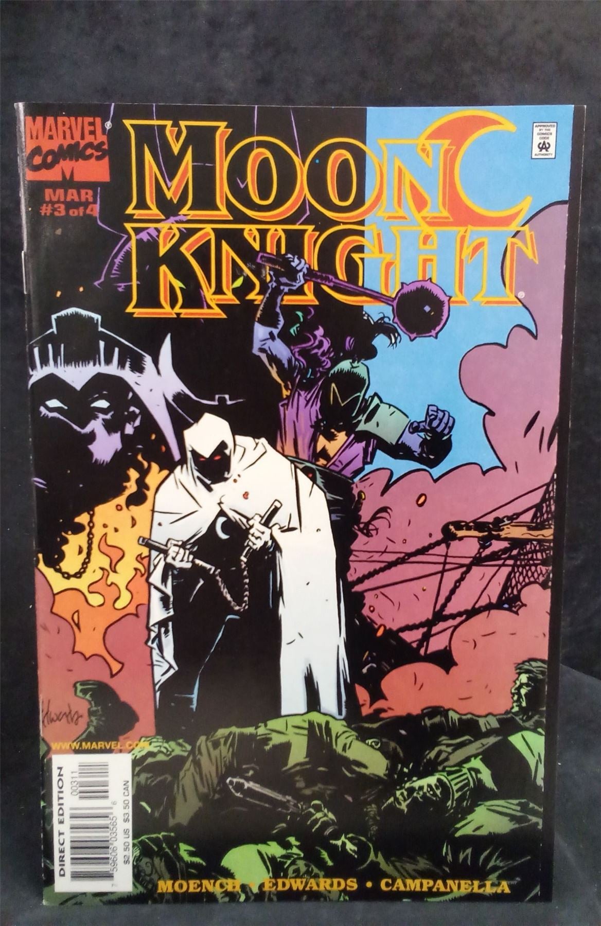 Moon Knight #3 1998 Marvel Comics Comic Book