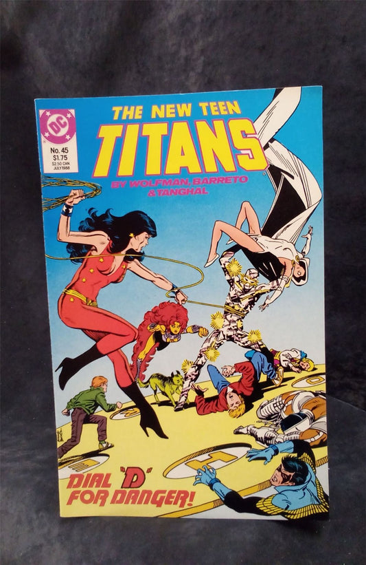 The New Teen Titans #45 1988 DC Comics Comic Book
