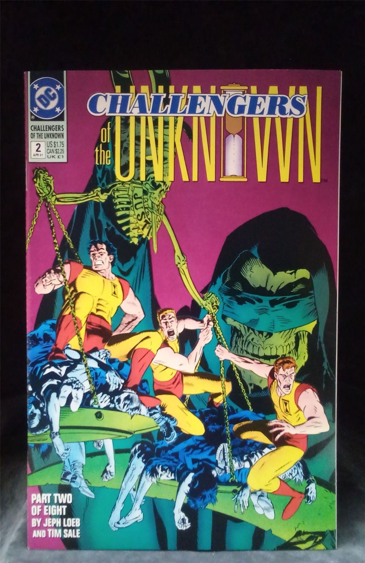 Challengers of the Unknown #2 1991 DC  Comics Comic Book