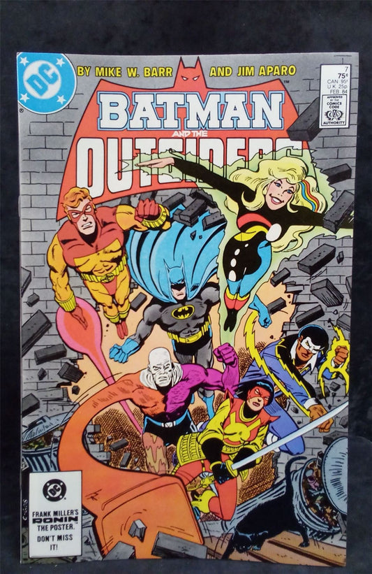 Batman and the Outsiders #7 1984 DC Comics Comic Book