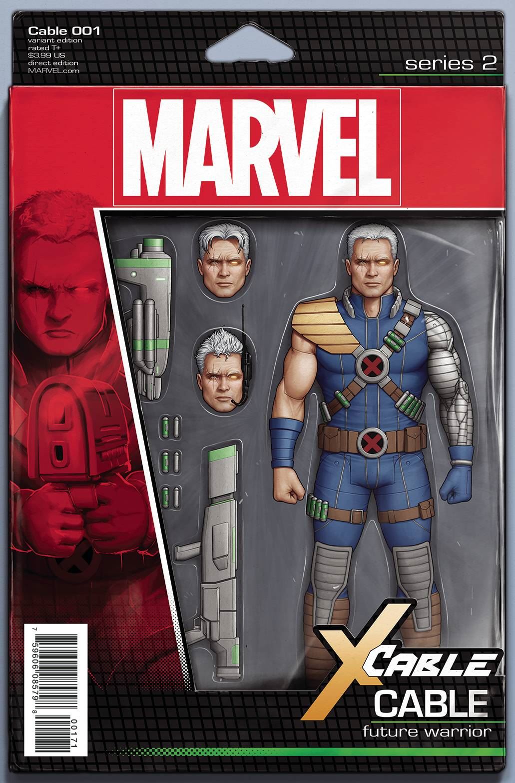 Cable #1 Christopher Action Figure Var (Christopher Action Figure Var) Marvel Comics Comic Book