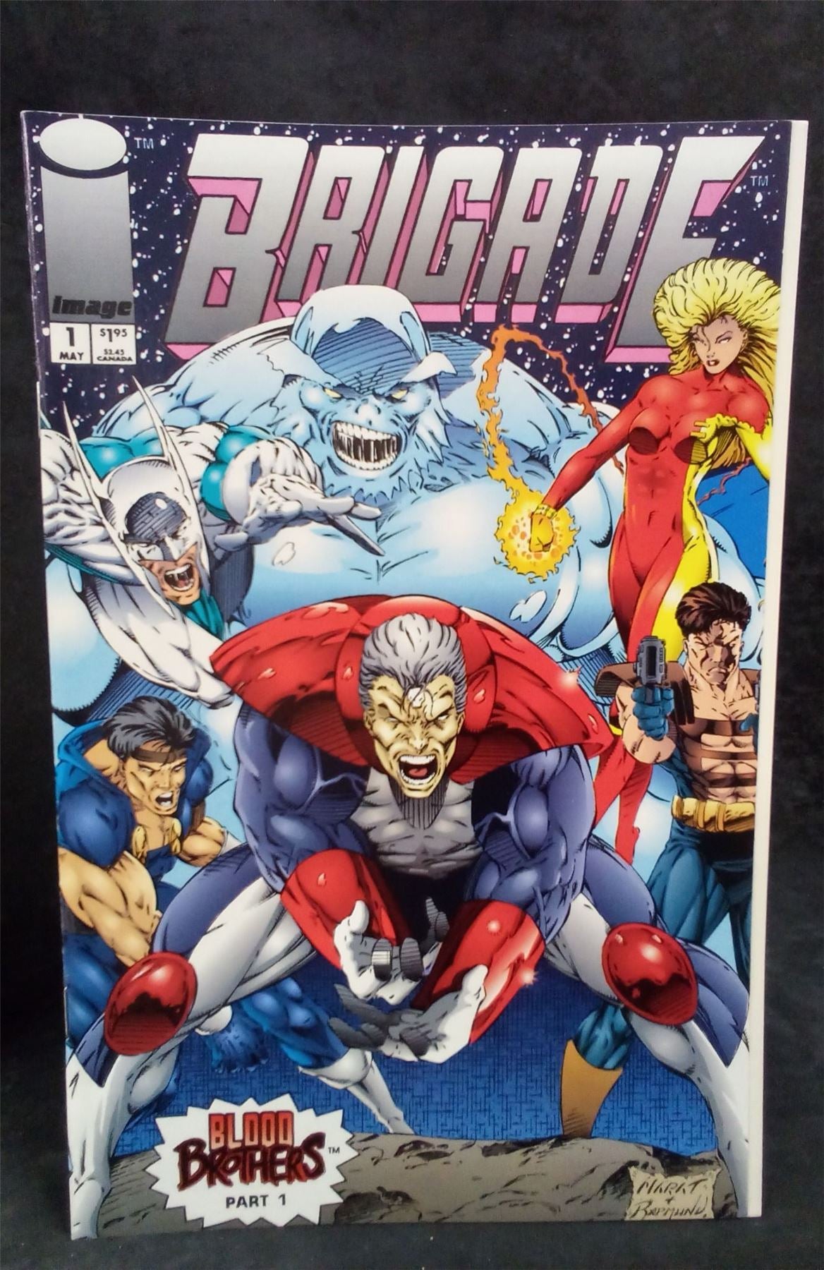 Brigade #1 1993 image comics Comic Book