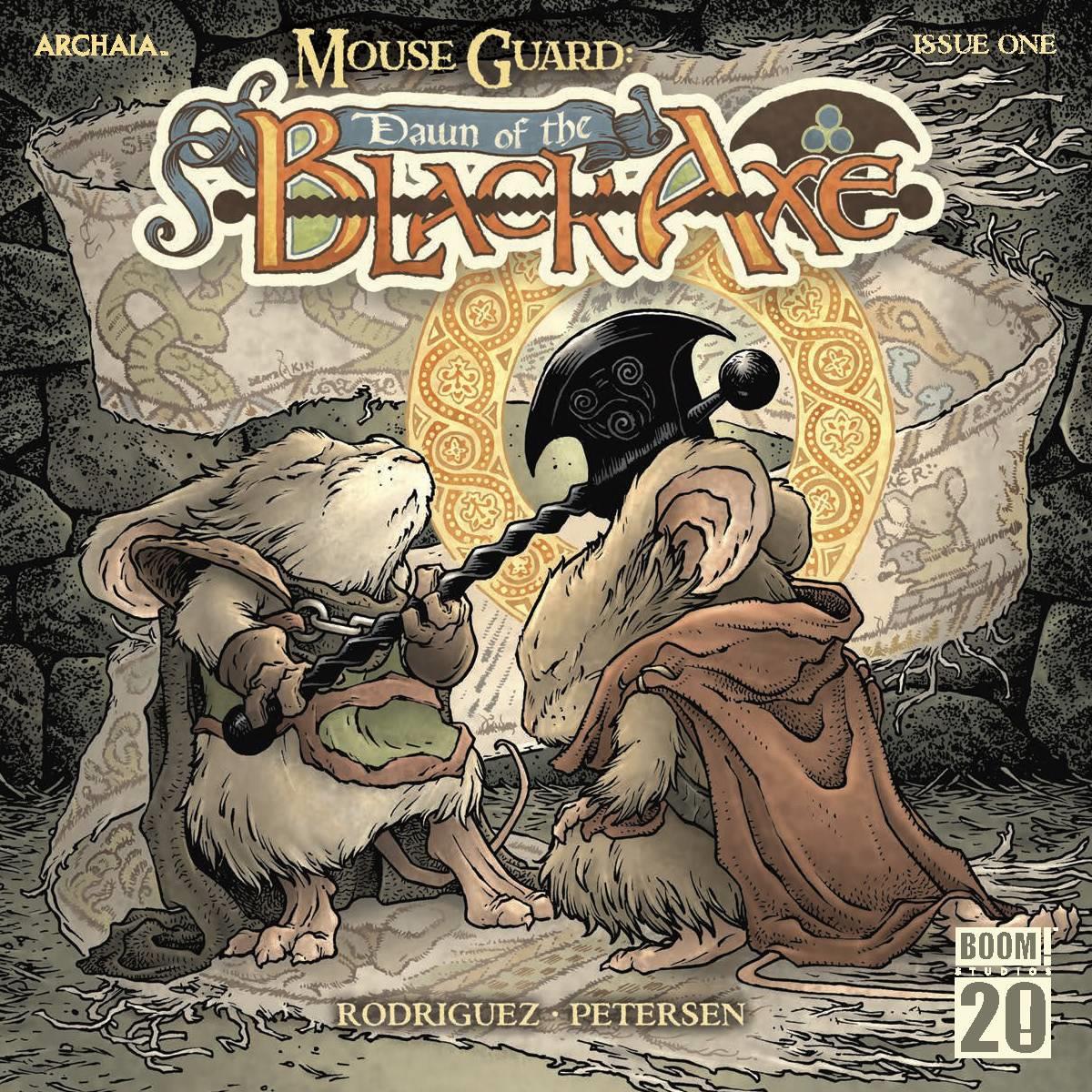 Mouse Guard Dawn Of The Black Axe #1 (of 3) Cvr B Petersen Boom! Studios Comic Book