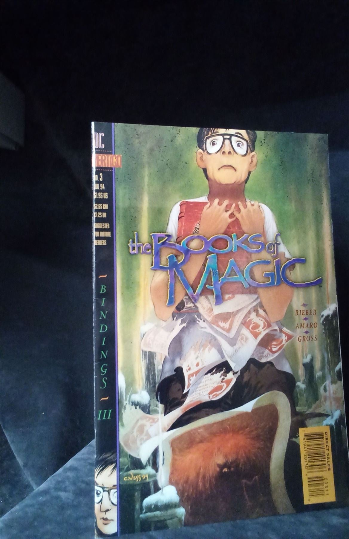 The Books of Magic #3 1994 vertigo Comic Book