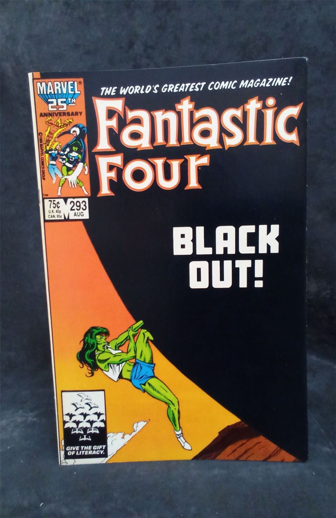 Fantastic Four #293 Direct Edition 1986 Marvel Comics Comic Book