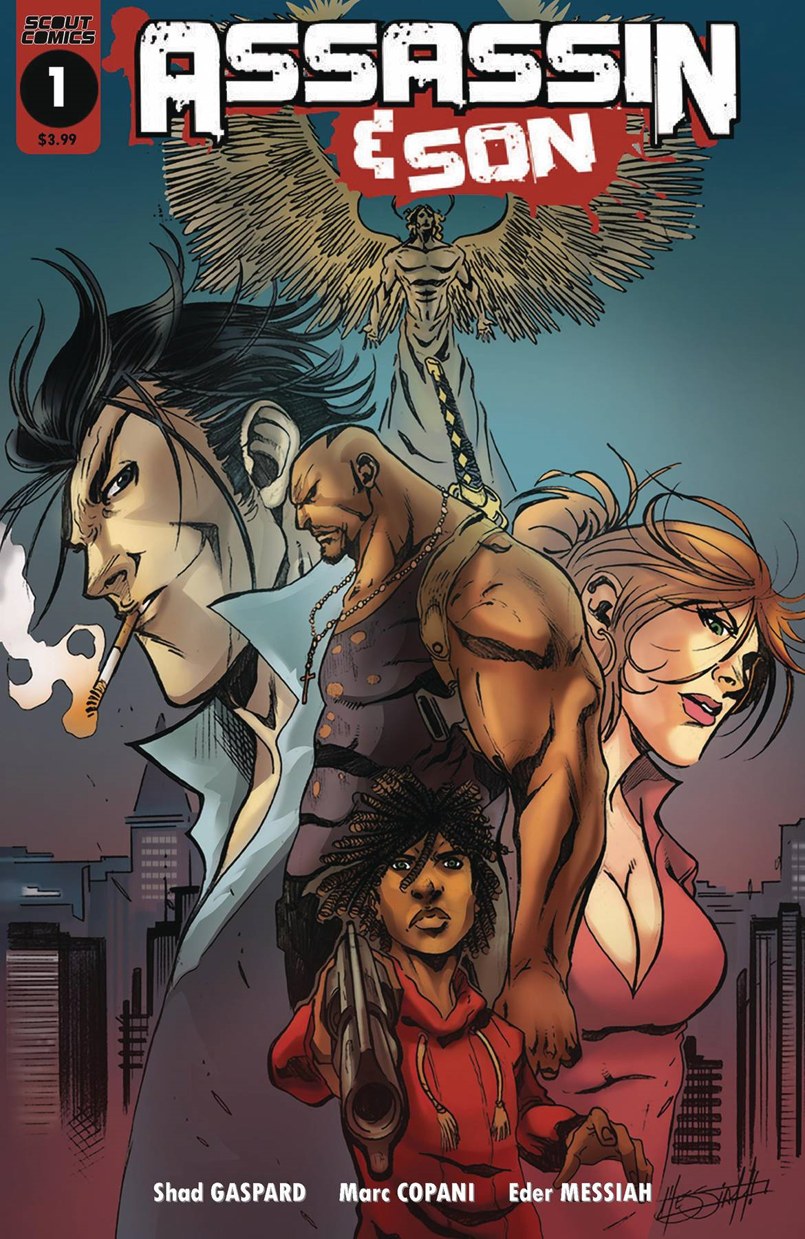 Assassin & Son #1 Cvr B  Messiah 10 Copy Buy In (Cvr B  Messiah 10 Copy Buy In) Scout Comics Comic Book 2020