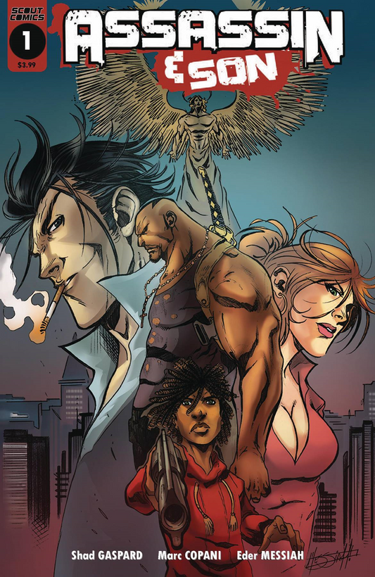 Assassin & Son #1 Cvr B  Messiah 10 Copy Buy In (Cvr B  Messiah 10 Copy Buy In) Scout Comics Comic Book 2020